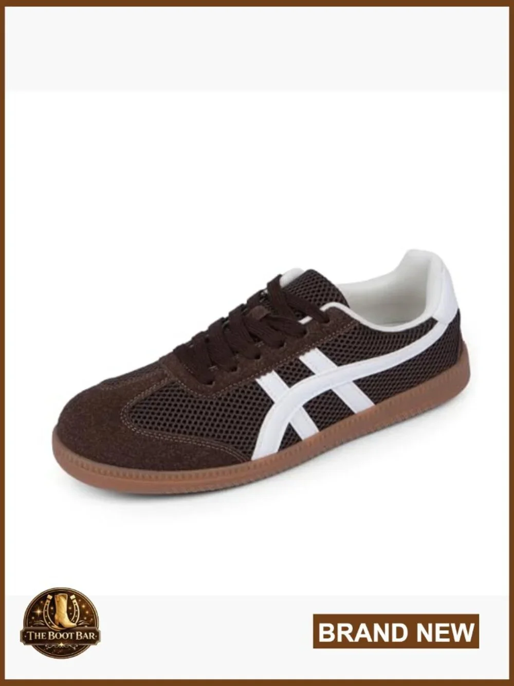 Lace Up Casual Sneakers Non Slip Fashion Sneakers Lightweight Retro